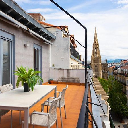 Modern Apartment With Spacious Terrace 圣塞瓦斯蒂安 外观 照片